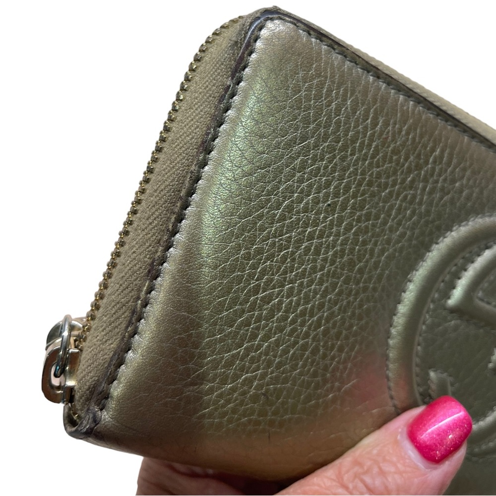 🏆HOST PICK - Gucci - SoHo Vintage gold Zippy wallet - GUC - Picture 6 of 16